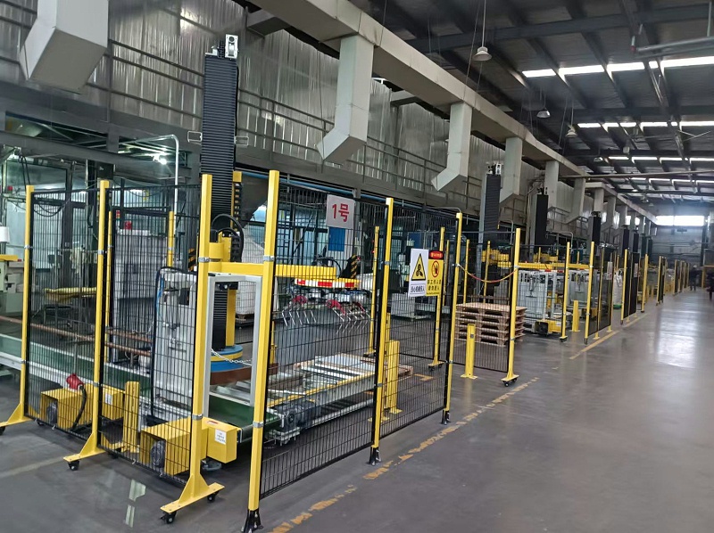 碼垛機(jī)器人包裝工段